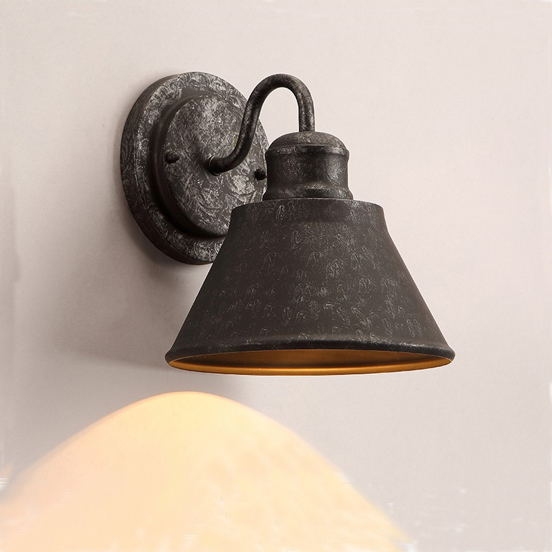 Home Security Yard Sign - Outdoor Waterproof Wall Lamp American Rural