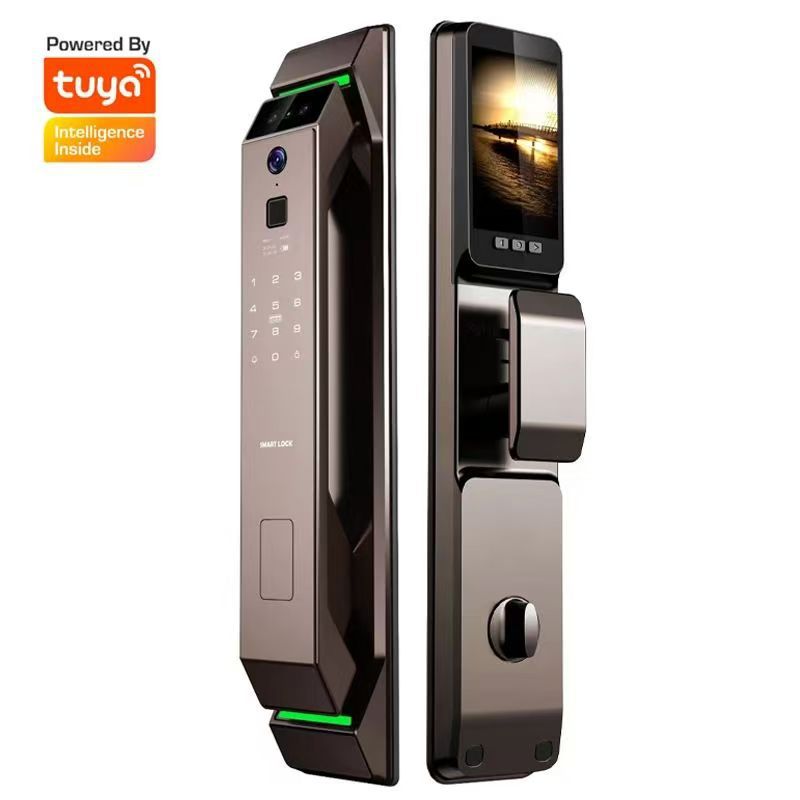Door Lock Smart Keypad - 3D Facial Recognition Fingerprint Unlock Entrance