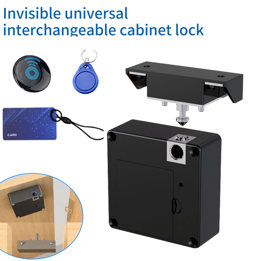 Door Lock Smart Keypad - Smart Drawer Lock Invisible Electronic RFID