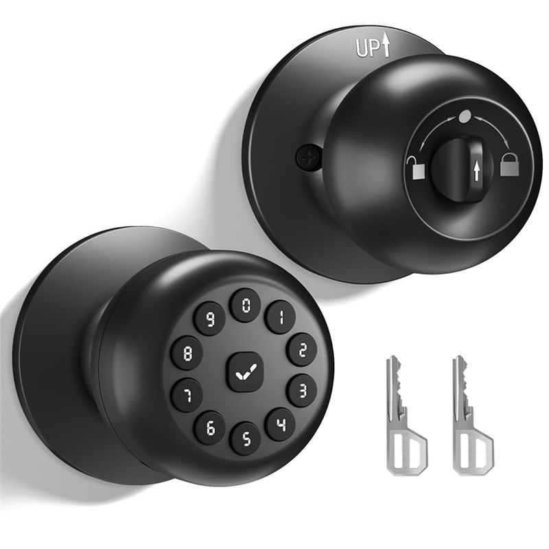 Door Lock Smart Keypad - B67C Smart Door Knob With Lock,Keyless