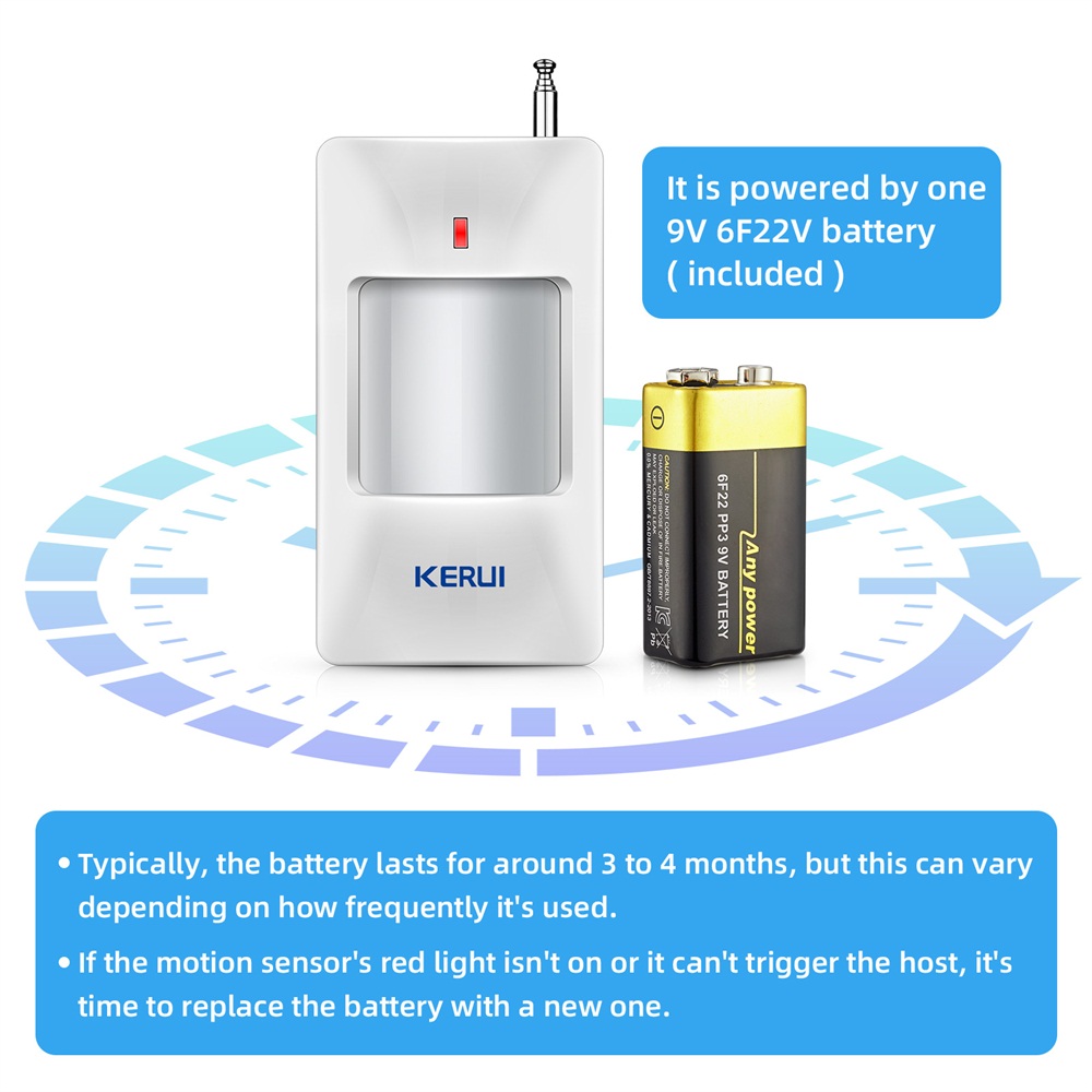 KERUI Wireless PIR Motion Sens - Home Security System Installation review and price