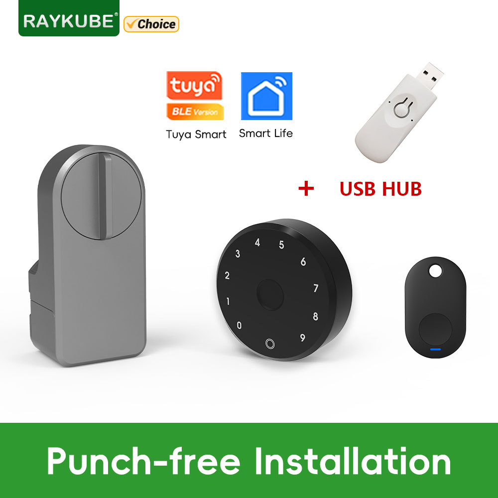 RAYKUBE A1 Pro Tuya BEL Smart  - Door Lock Smart Keypad review and price