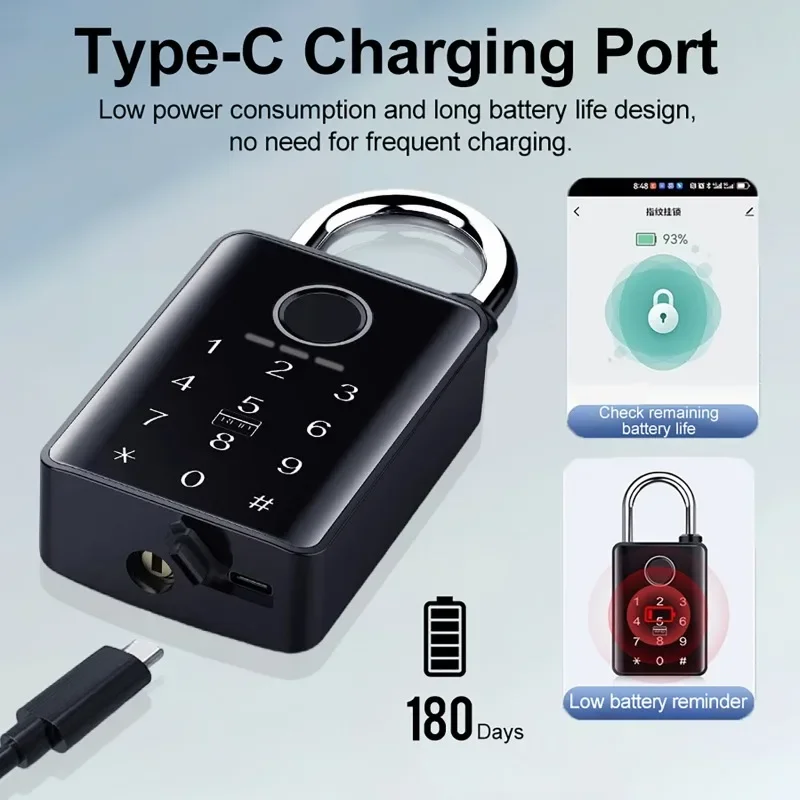 Tuya Smart Door Lock Fingerpri - Door Lock Smart Keypad review and price