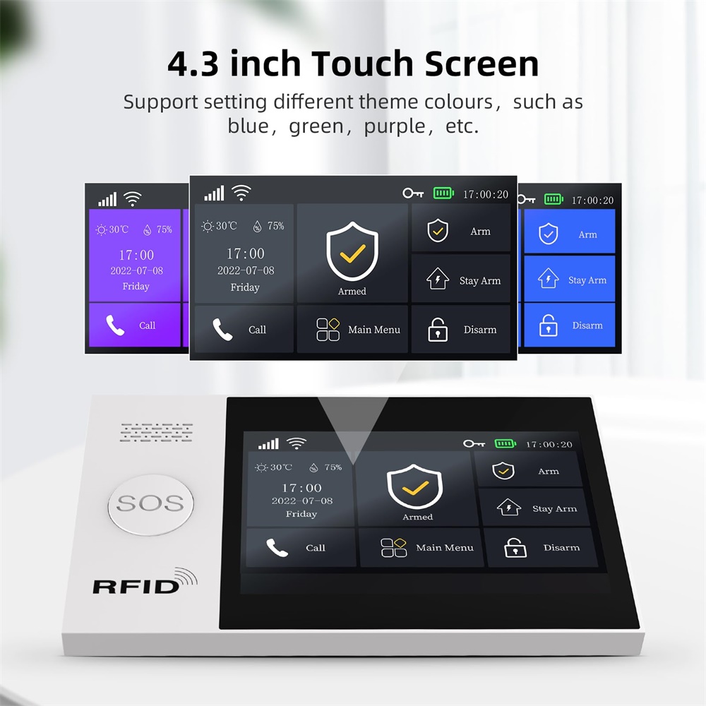 2.4G WIFI Smart GSM Alarm Syst - Home Security System Installation review and price