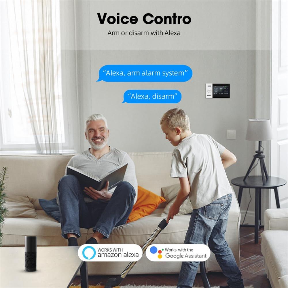2.4G WIFI Smart GSM Alarm Syst - Home Security System Installation review and price