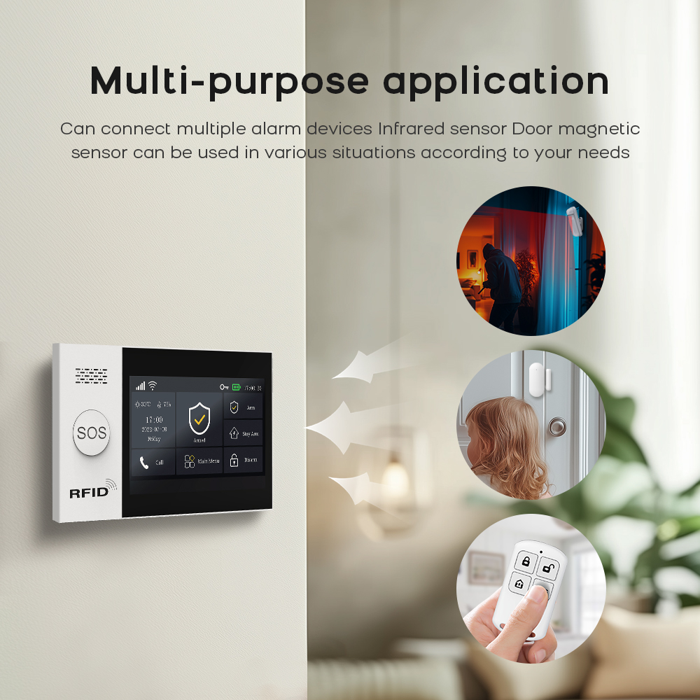 PG-107 Tuya Wireless Home WIFI - Home Security System Installation review and price