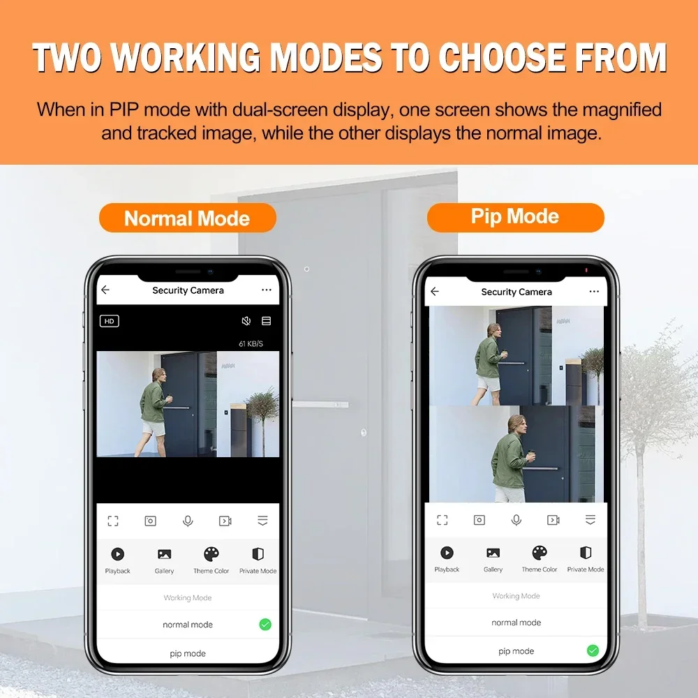 3MP HD 2.4G/5G WiFi Door Viewe - Home Security Front Door Camera review and price