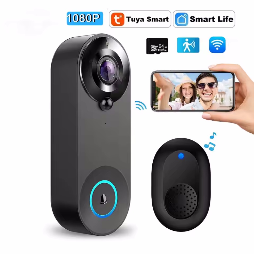 Tuya 1080P Wireless WIFI Doorb - Home Security Prices review and price