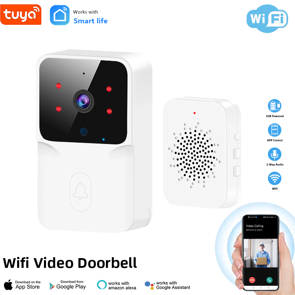 Tuya WiFi Video Doorbell Wirel - Home Security Front Door Camera review and price