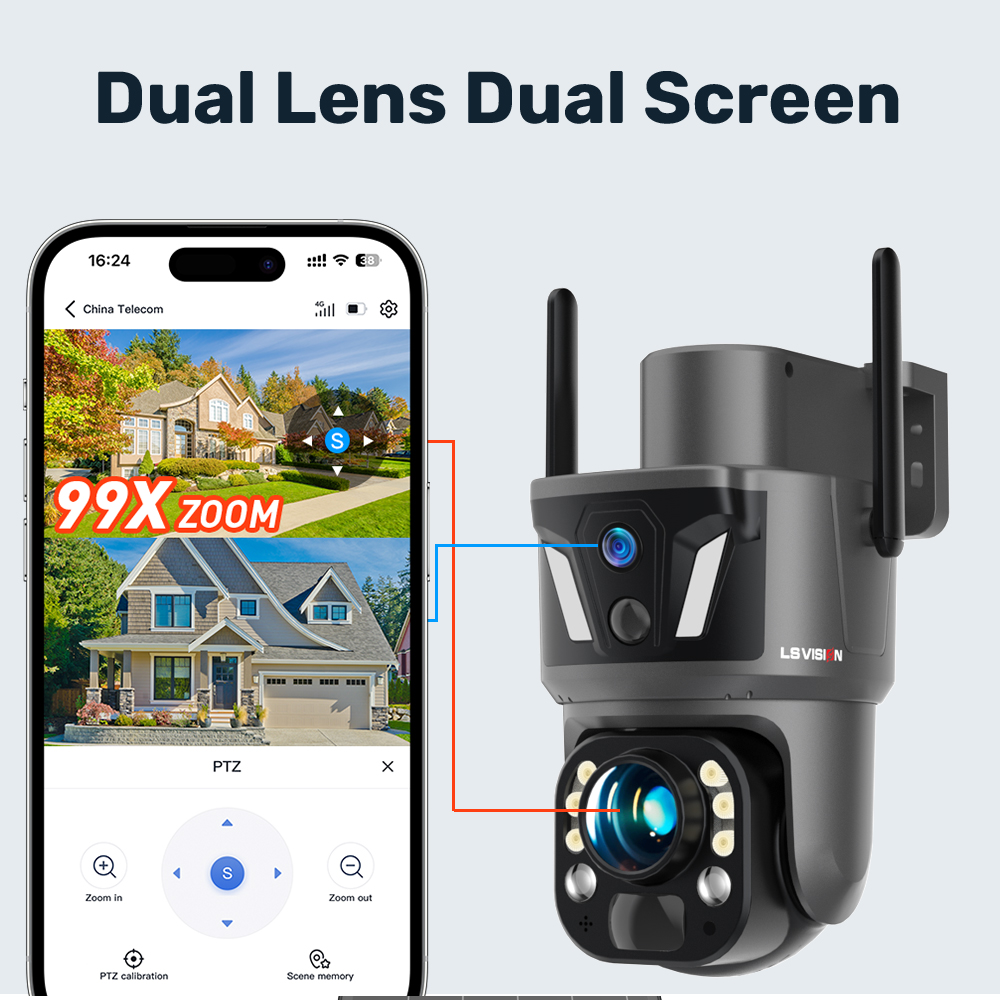 LS VISION 4K 8MP Outdoor Home  - Home Security Kamera review and price
