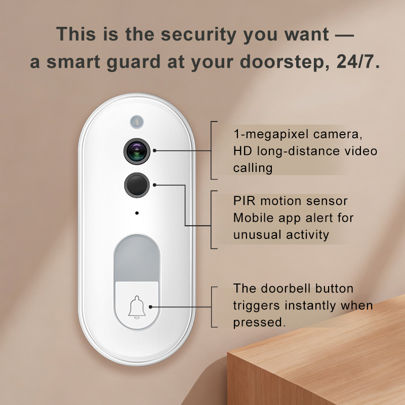 Tuya Smart Video Doorbell Wire - Home Security Prices review and price