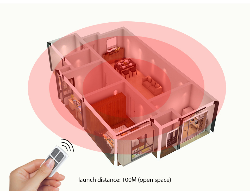 RC531 Wireless Portable Remote - Home Security System Installation review and price