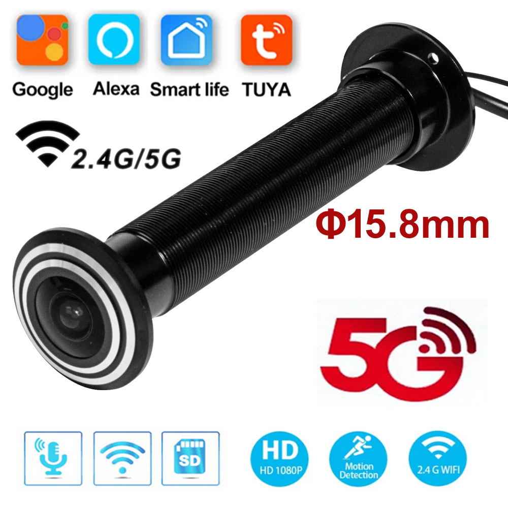 5G 2.4G WIFI 16MM Tuya Wifi Do - Home Security Front Door Camera review and price