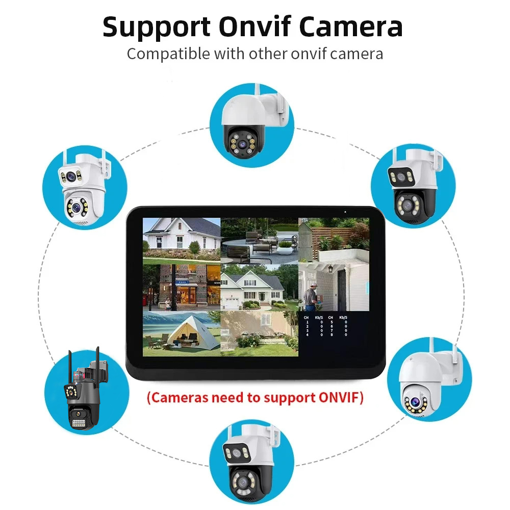 Uzoom 8CH NVR Wireless Securit - Home Security System Installation review and price