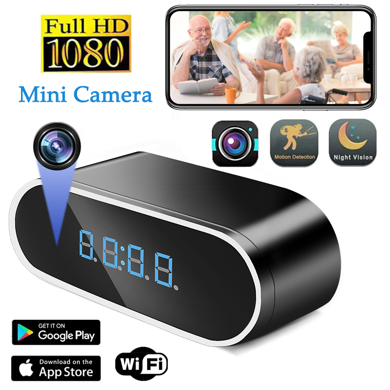 Full HD 1080P Alarm Clock Mini - Home Security Kamera review and price