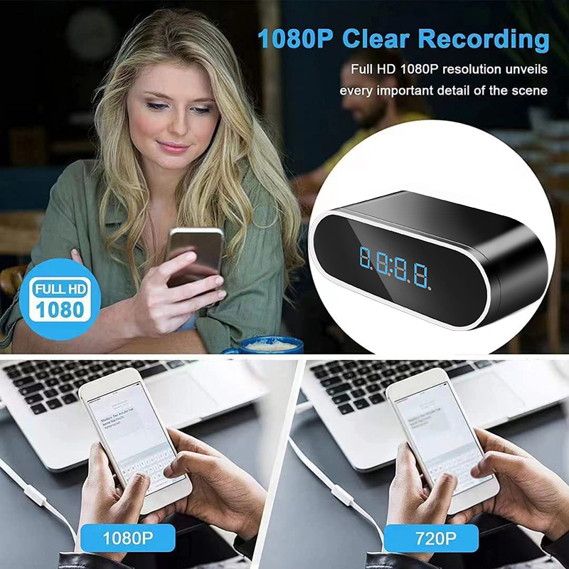 Full HD 1080P Alarm Clock Mini - Home Security Kamera review and price