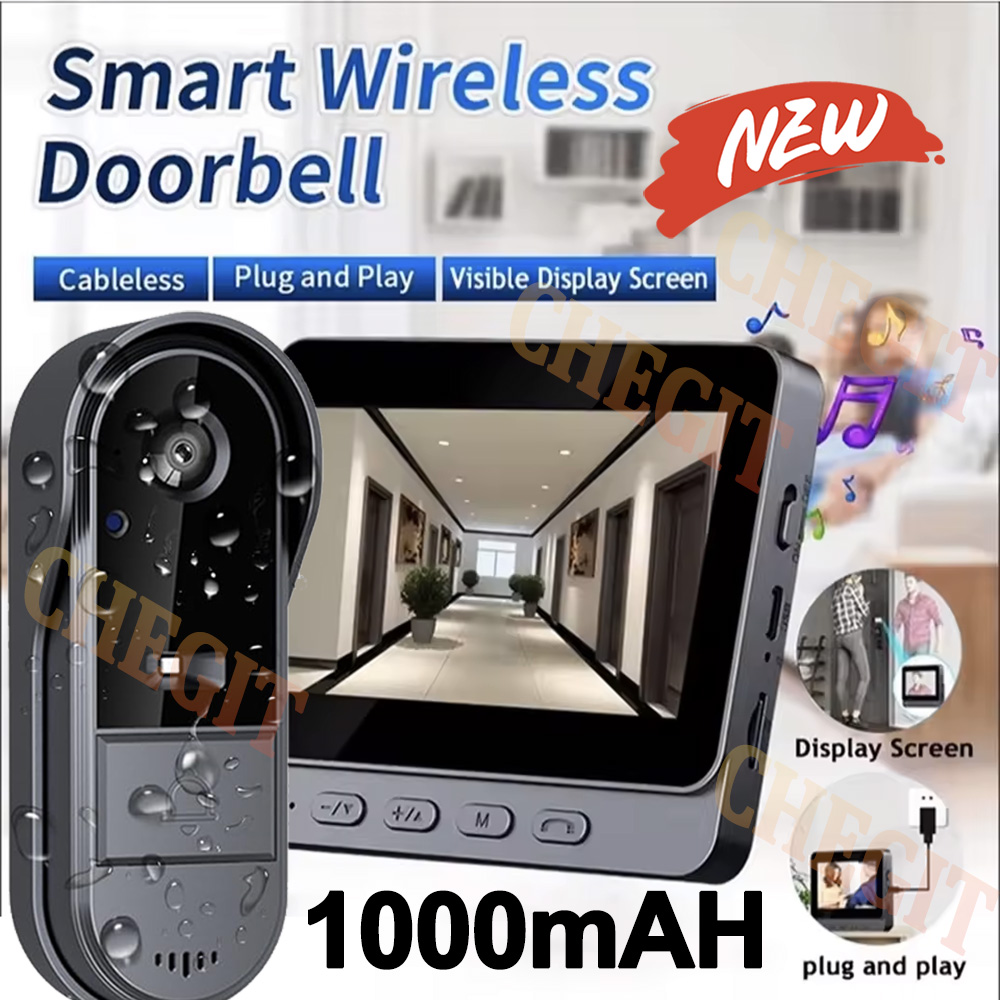 Wireless Wifi Doorbell Camera  - Home Security Prices review and price