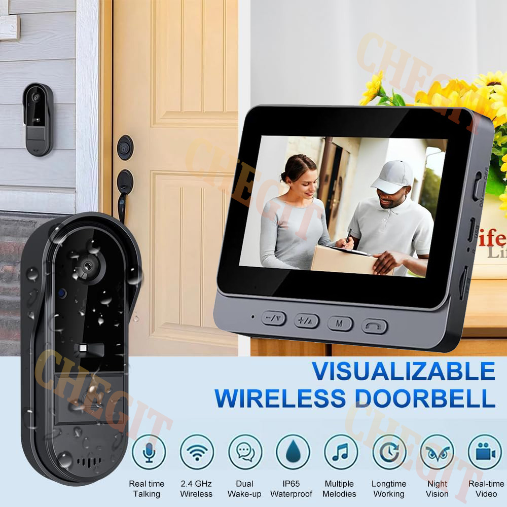 Wireless Wifi Doorbell Camera  - Home Security Prices review and price