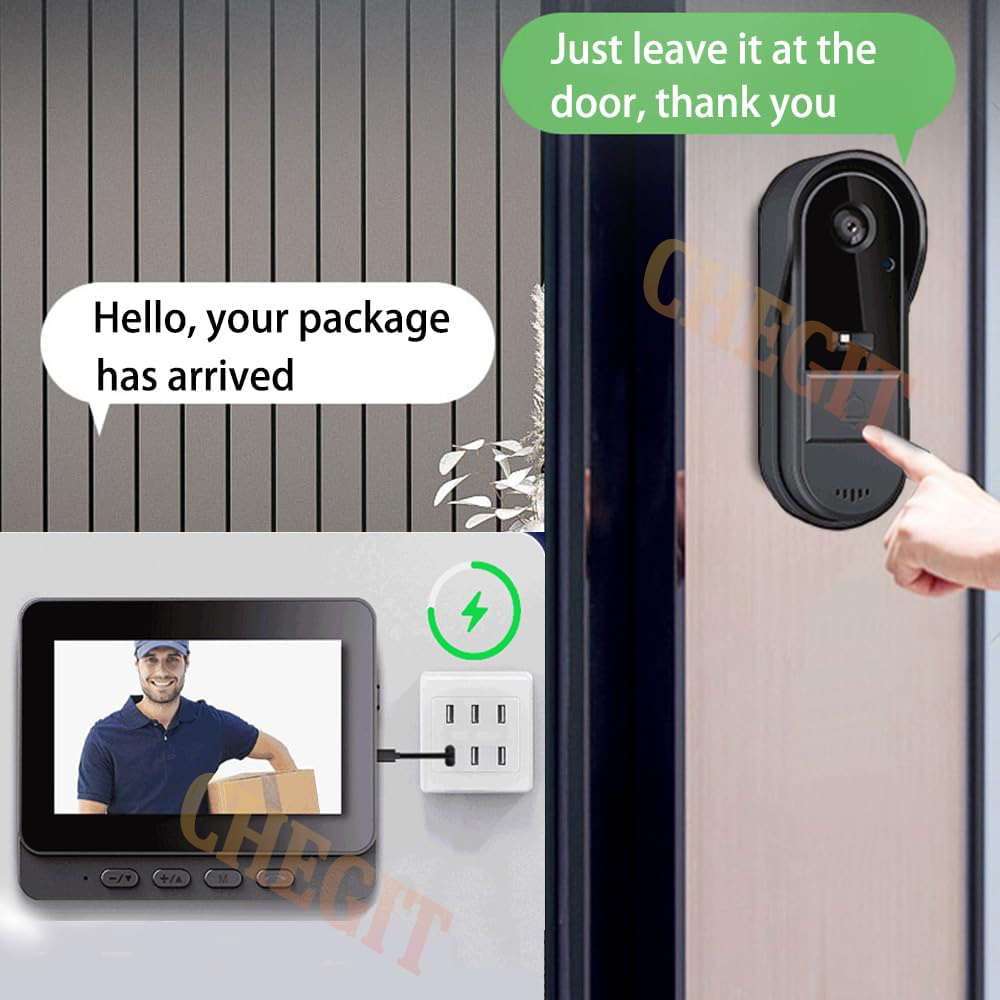 Wireless Wifi Doorbell Camera  - Home Security Prices review and price
