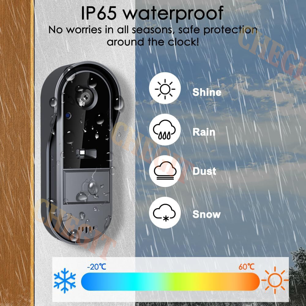 Wireless Wifi Doorbell Camera  - Home Security Prices review and price