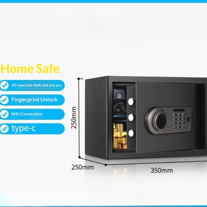 Electronic Password Safe 25cm  - Home Security Safe review and price
