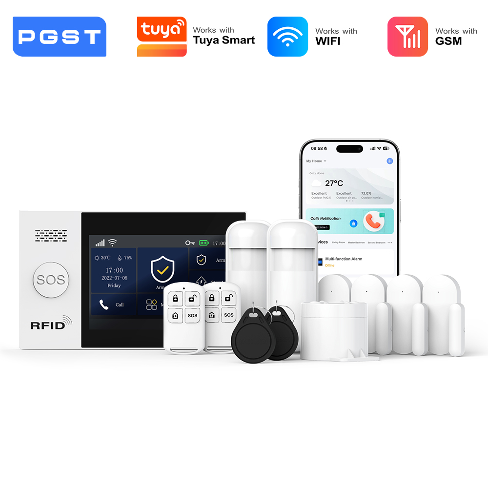 PGST 2G GSM WiFi Alarm System  - Home Security System Installation review and price