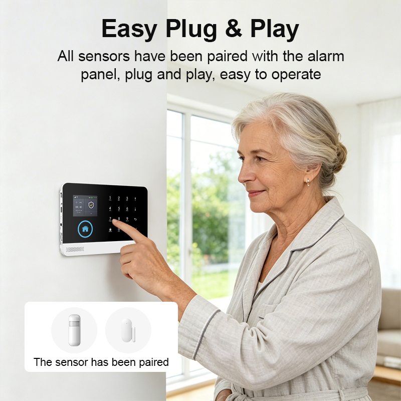 PGST WIFI GSM Smart Home Secur - Home Security System Installation review and price