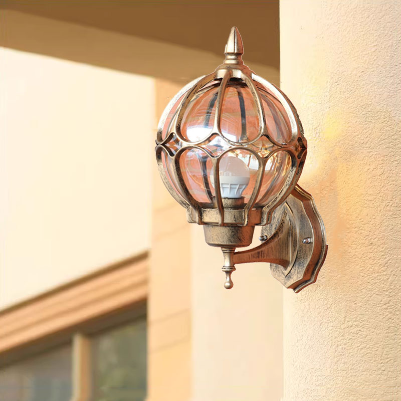 Retro European Outdoor Wall La - Home Security Yard Sign review and price