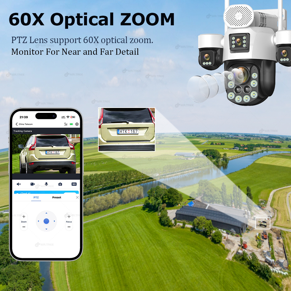 AOV Four Lens Outdoor Surveill - Home Security Kamera review and price