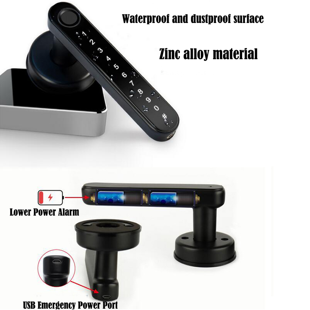 TTLock Smart Bluetooth Fingerp - Door Lock Smart Keypad review and price