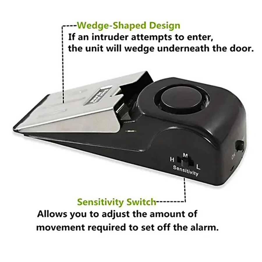 Door Stop Alarm, Door Stopper  - Home Security For Apartments review and price