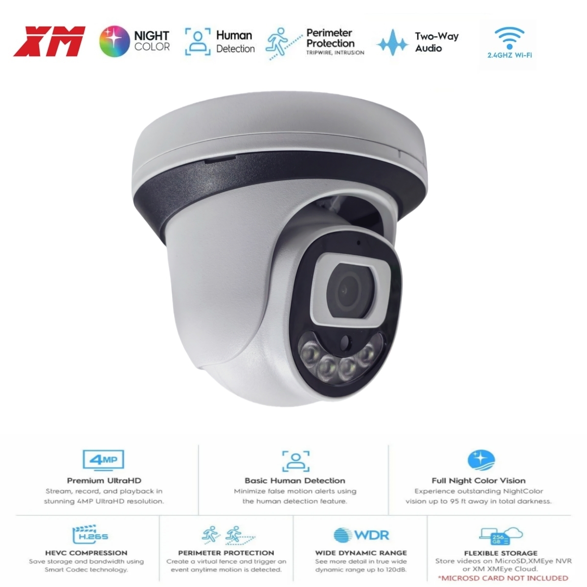 4MP WiFi Security Camera Indoo - Home Security System Installation review and price