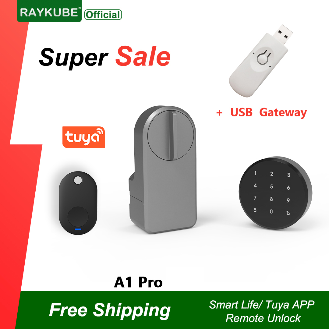RAYKUBE A1 Pro Tuya BEL Smart  - Door Lock Smart Keypad review and price