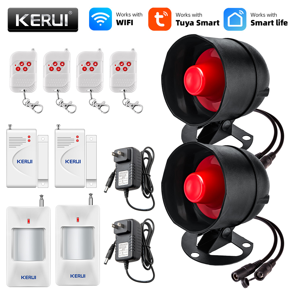 KERUI Tuya Smart WIFI Wireless - Home Security System Installation review and price