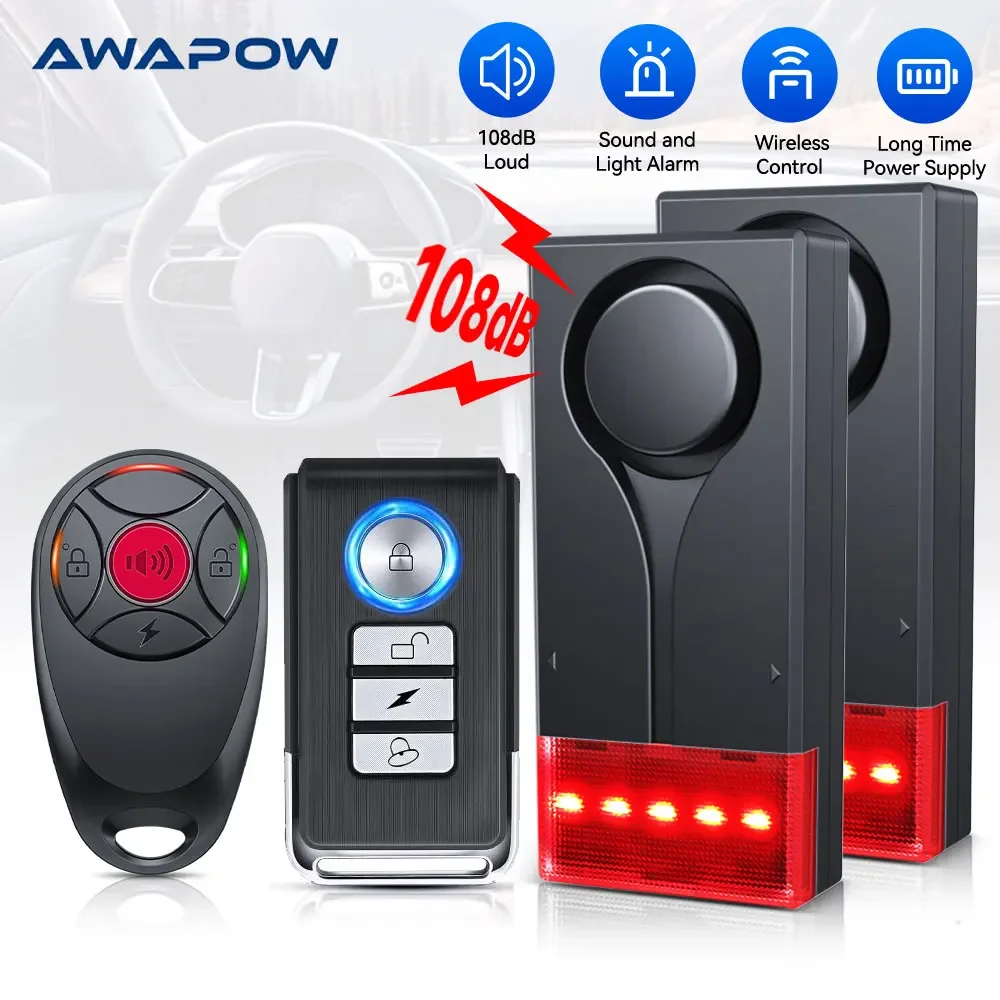Awapow Wireless Car Anti-Theft - Home Security System Installation review and price