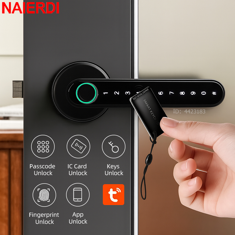 NAIERDI Smart Fingerprint Door - Home Security For Apartments review and price