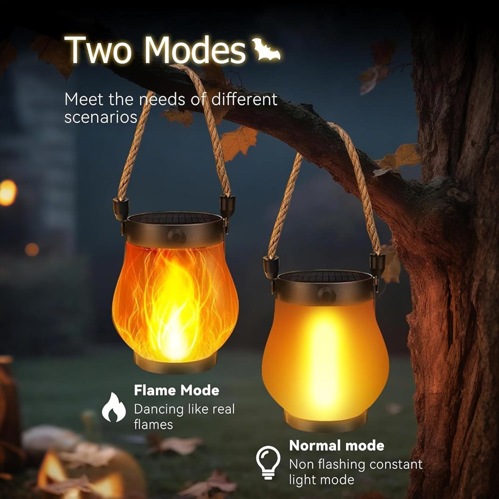 Solar Flickering Flame Lights  - Home Security Yard Sign review and price