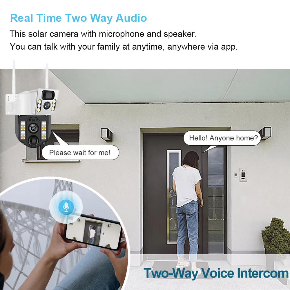 WiFi/4G Solar Camera IP CCTV S - Home Security Prices review and price