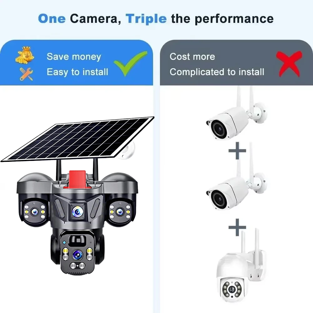 KERUI V380 Pro Outdoor PTZ 6MP - Home Security Prices review and price