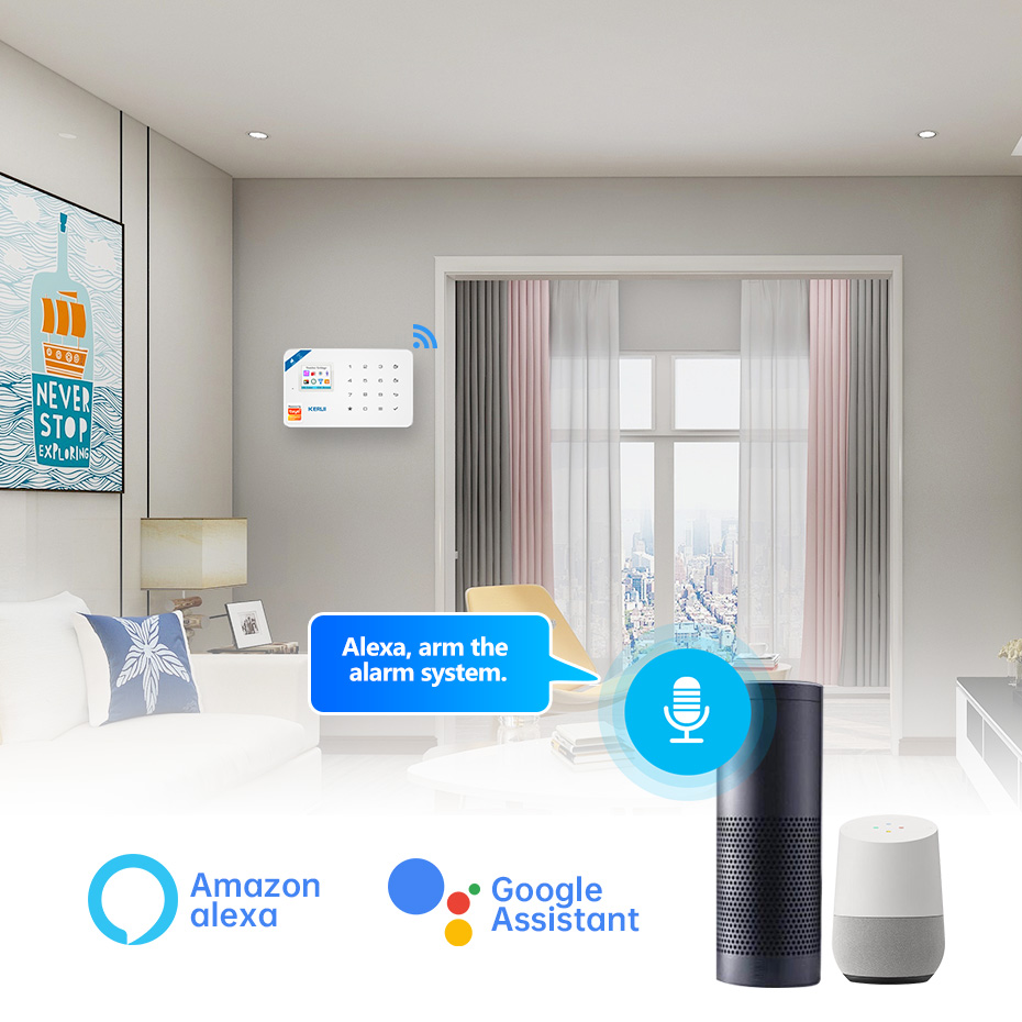KERUI Security Alarm System Ki - Home Security System Installation review and price