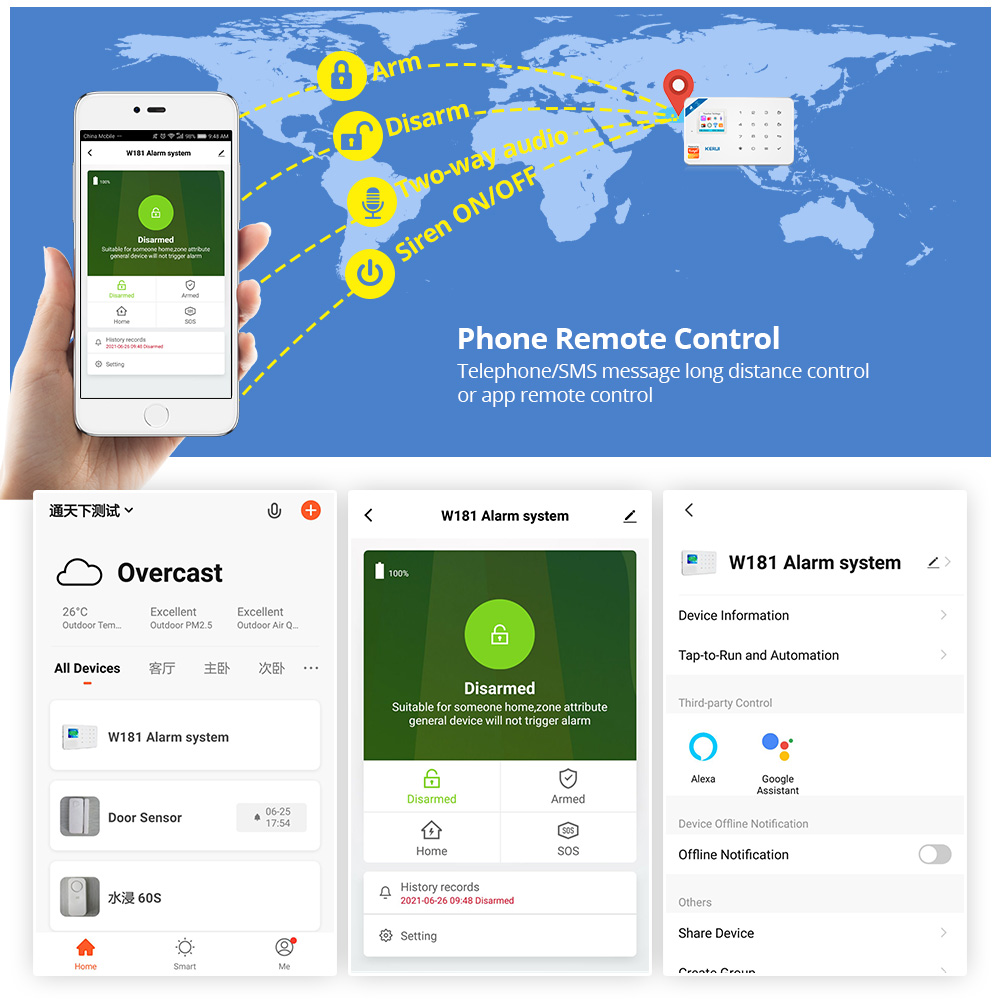 KERUI Security Alarm System Ki - Home Security System Installation review and price