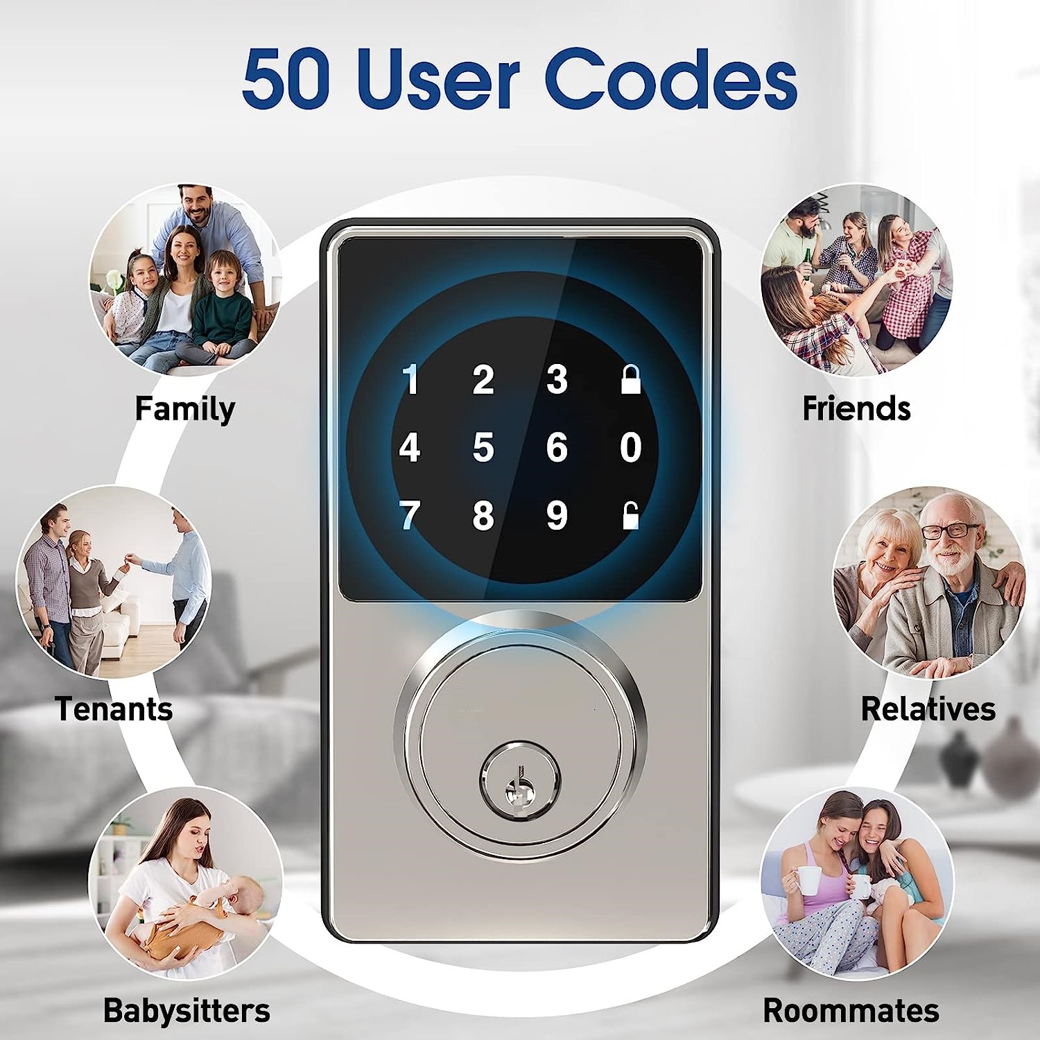 Smart Lock with Password, Keyl - Door Lock Smart Keypad review and price