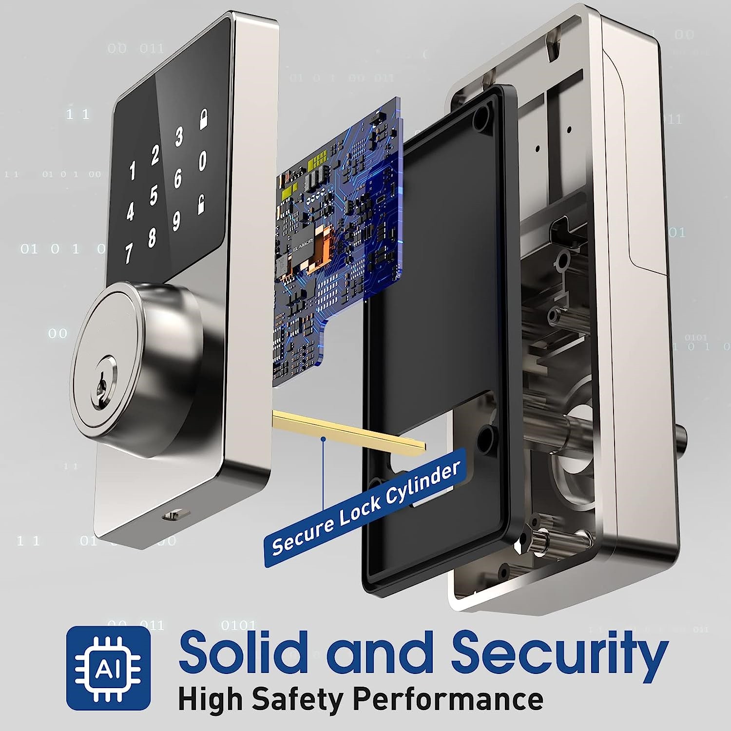 Smart Lock with Password, Keyl - Door Lock Smart Keypad review and price