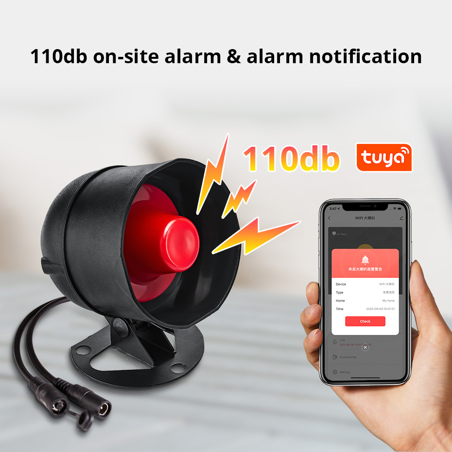 KERUI Tuya WIFI Loudly Speaker - Home Security System Installation review and price