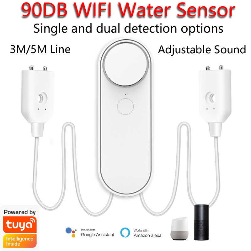 3M/5M WiFi Water Leak Detector - Home Security Safe review and price