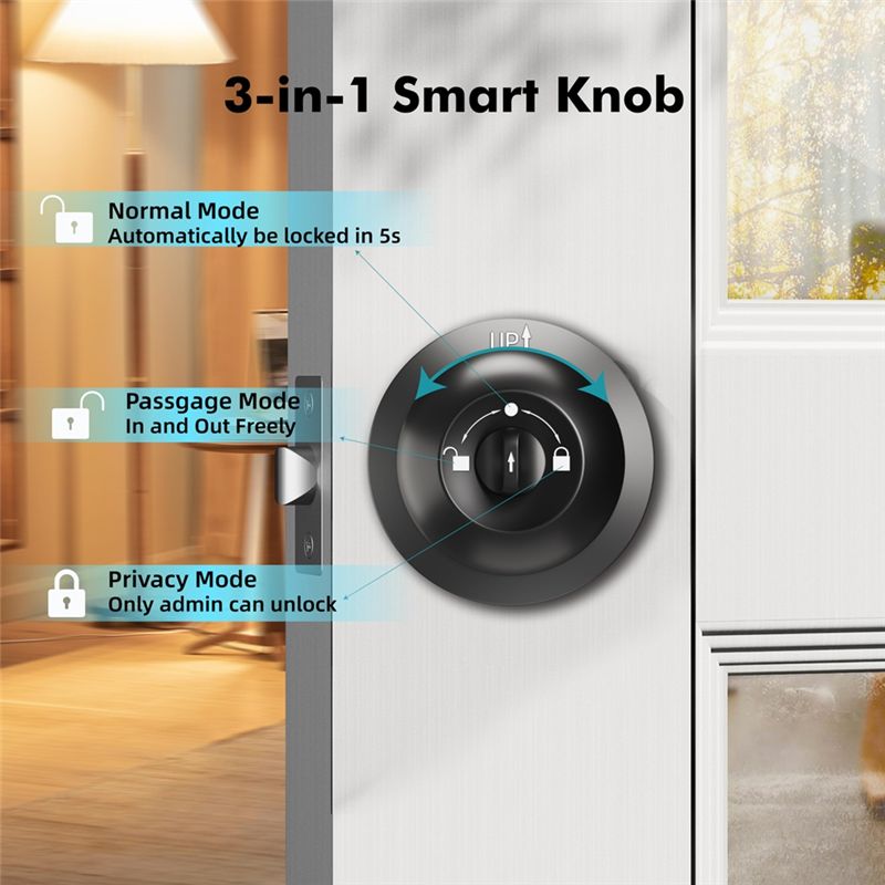 B67C Smart Door Knob With Lock - Door Lock Smart Keypad review and price