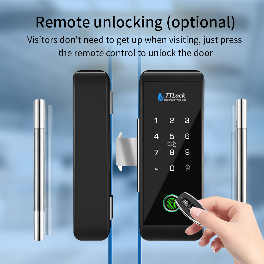 TTLOCK Smart Glass lock Finger - Door Lock Smart Keypad review and price