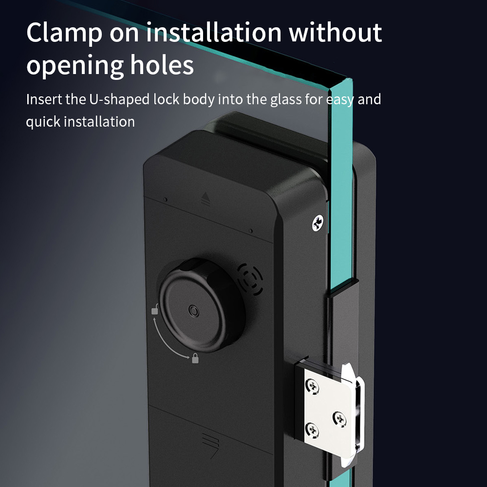 TTLOCK Smart Glass lock Finger - Door Lock Smart Keypad review and price