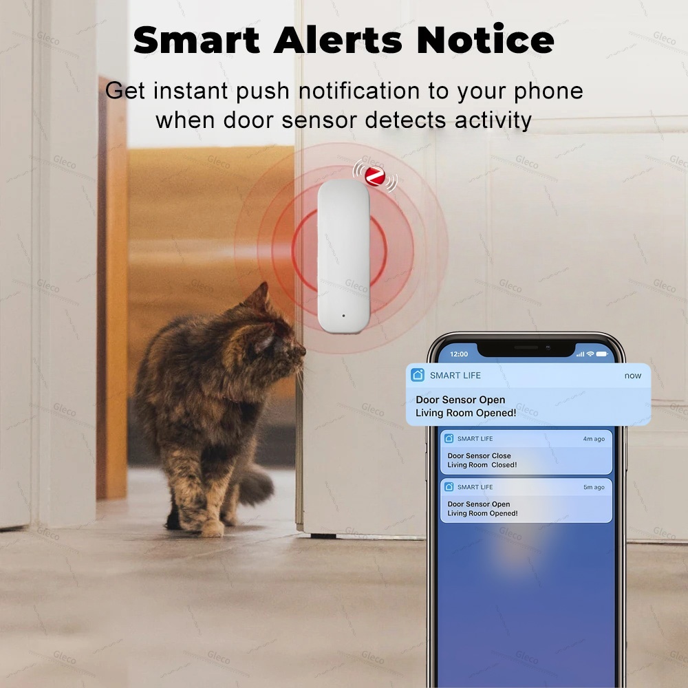 Tuya Zigbee Door Window Sensor - Home Security Gate review and price