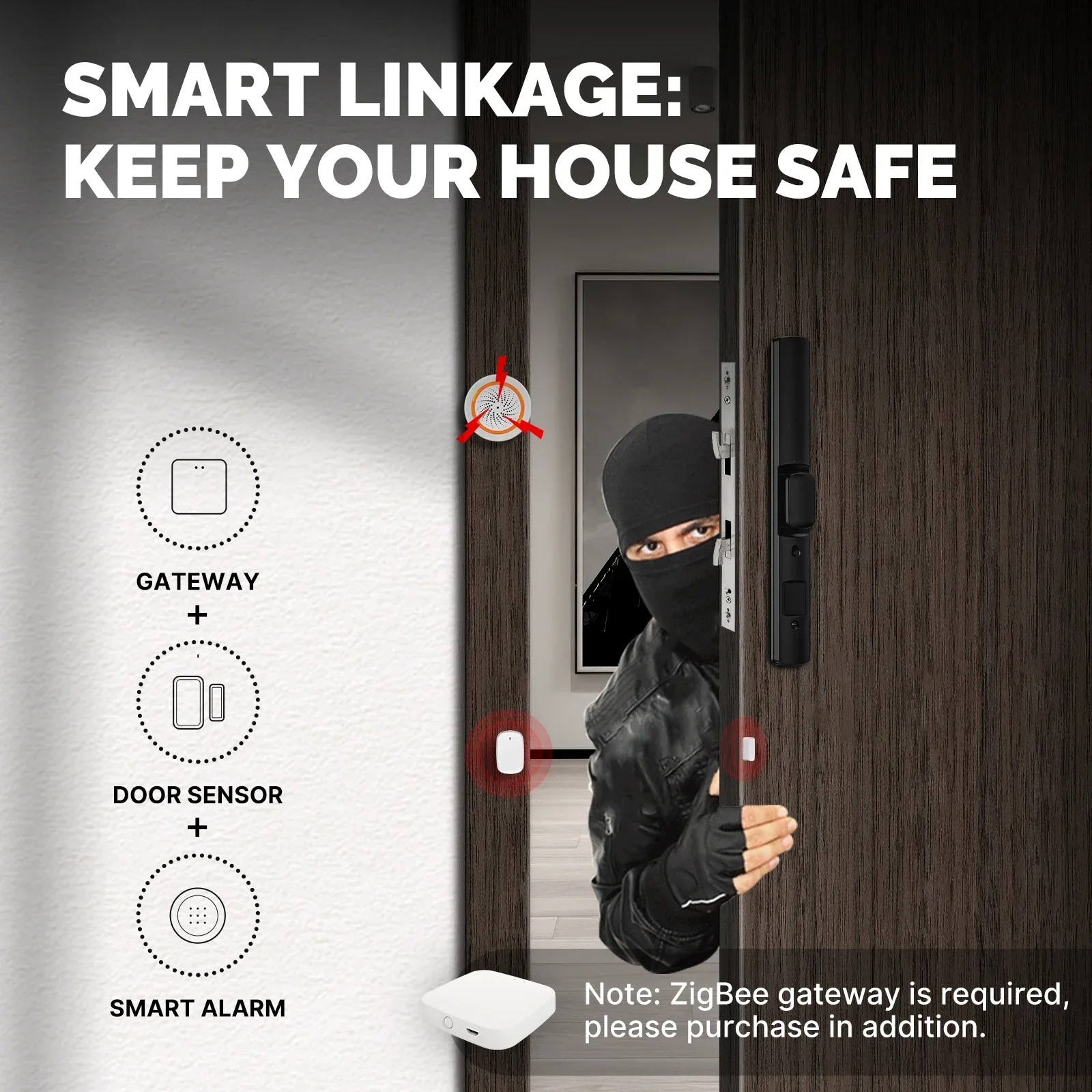 MOES Tuya ZigBee/Wifi Smart Wi - Home Security System Installation review and price